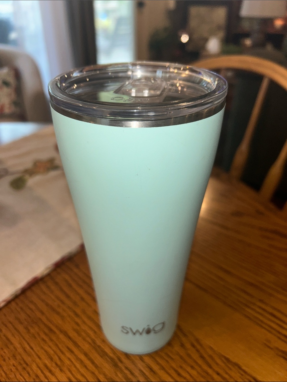 Mint Swig Stainless Steel Tumbler with Lid